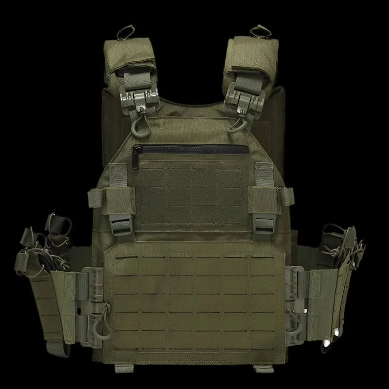 IRONFIELD V5 MOLLE CARRIER – Quick Release Vest, 1000D Waterproof Shell