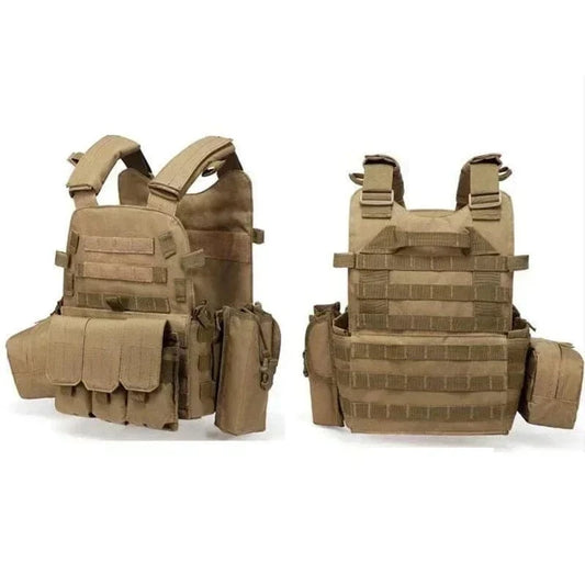 6094 ALPHA CARRIER – Lightweight Tactical Vest with Quick-Release + MOLLE Loadout