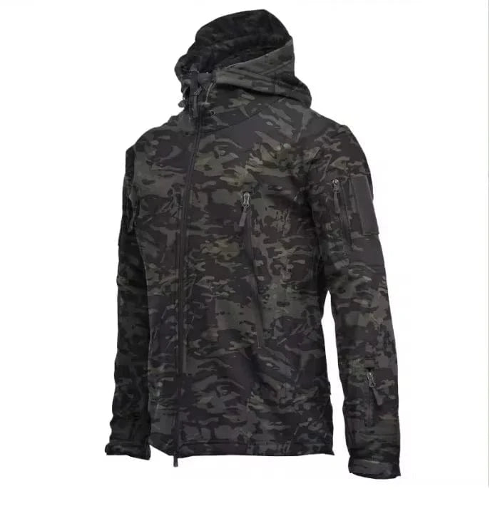 SHARKSKIN TACTICAL V7 – Fleece-Lined Waterproof Soft Shell Combat Jacket