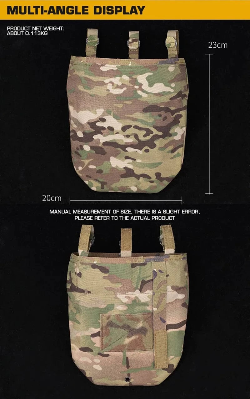 OPHIDIAN PHC Tapered Dump Pouch Roll Up Tactical Recovery Utility Mag Carrier Belt Pouch