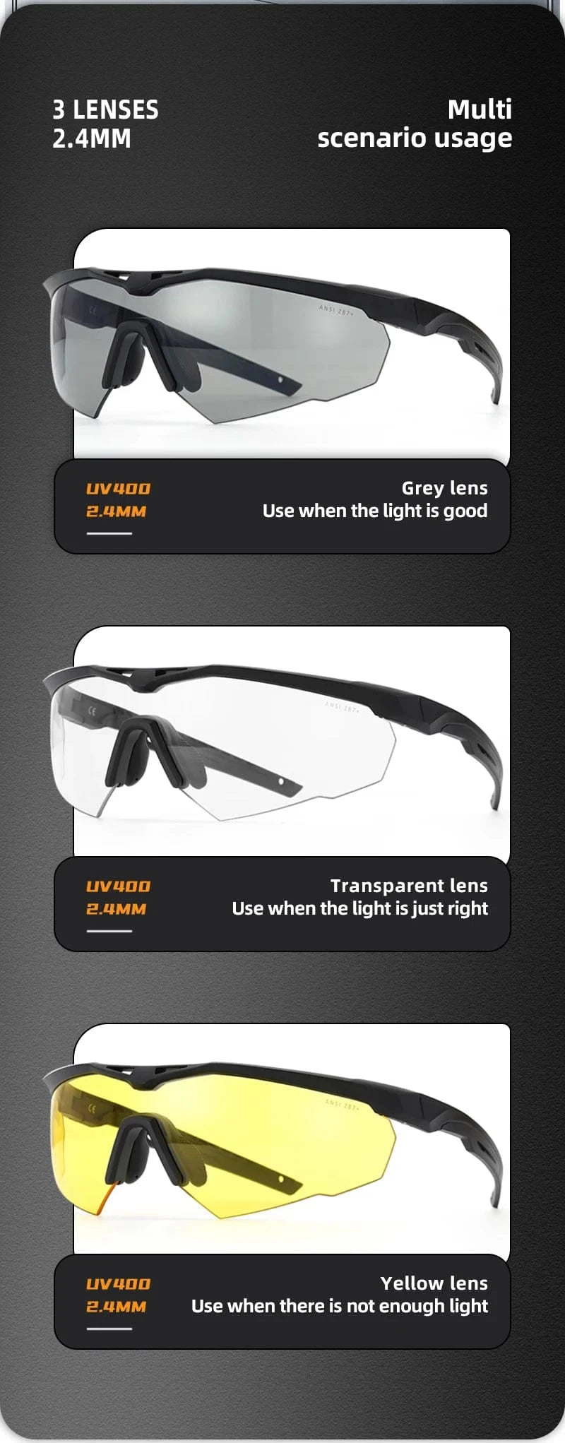 M504 BALLISTIC UV400 TACTICAL GOGGLES – Range, Climb, Hunt Ready
