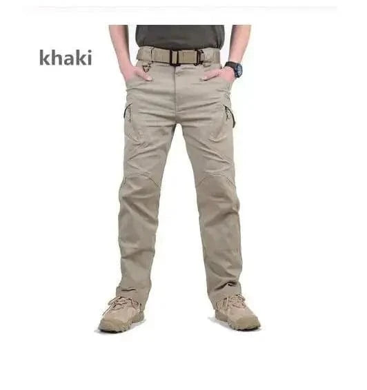 IRONFLEX SWAT COMBAT JOGGERS – Waterproof Tactical Cargo Pants with Elastic Waist
