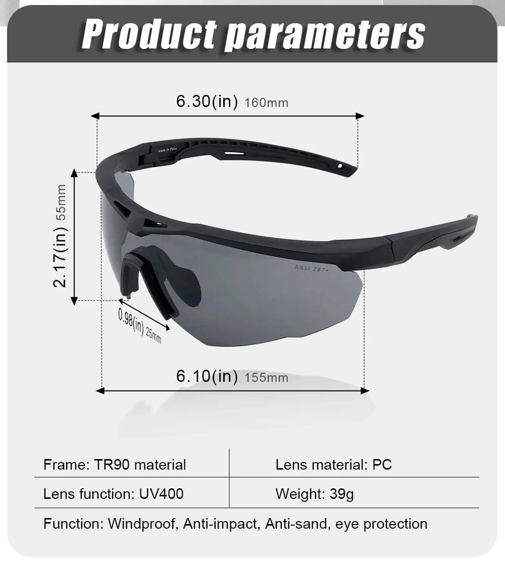 ECHO-SHIELD M504 – Trilens Tactical Ballistic Goggles