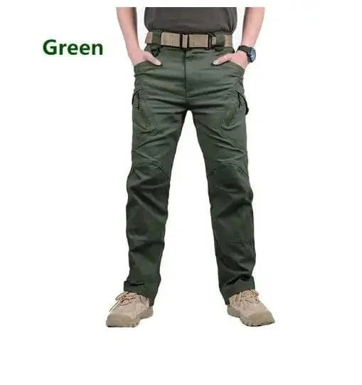 IRONFLEX SWAT COMBAT JOGGERS – Waterproof Tactical Cargo Pants with Elastic Waist