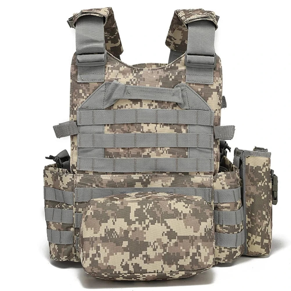 STRIKEWRAITH V2 – 600D MOLLE Tactical Vest, Adjustable Plate Carrier, Ops-Ready Loadout Rig