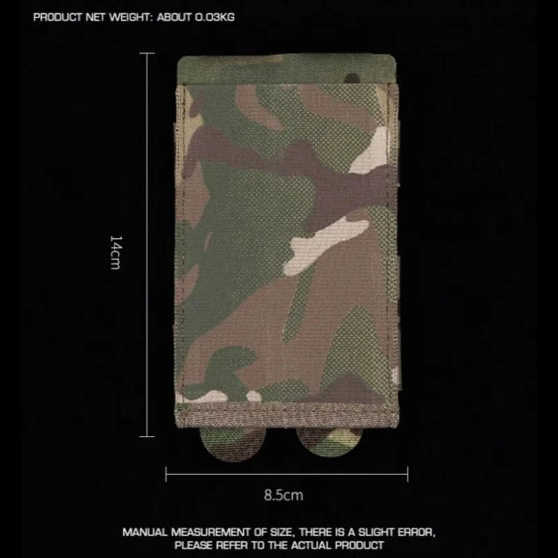 STRIKESHIFT MG-114 Elastic Mag Pouch – MOLLE Tactical 5.56 Stretch Utility Carrier