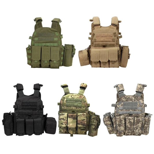 STRIKEWRAITH V2 – 600D MOLLE Tactical Vest, Adjustable Plate Carrier, Ops-Ready Loadout Rig