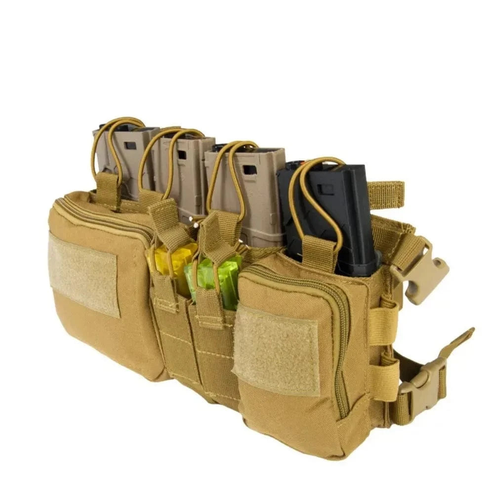 TCM CHEST RIG VEST – Tactical Loadout System | Nylon | MOLLE Compatible