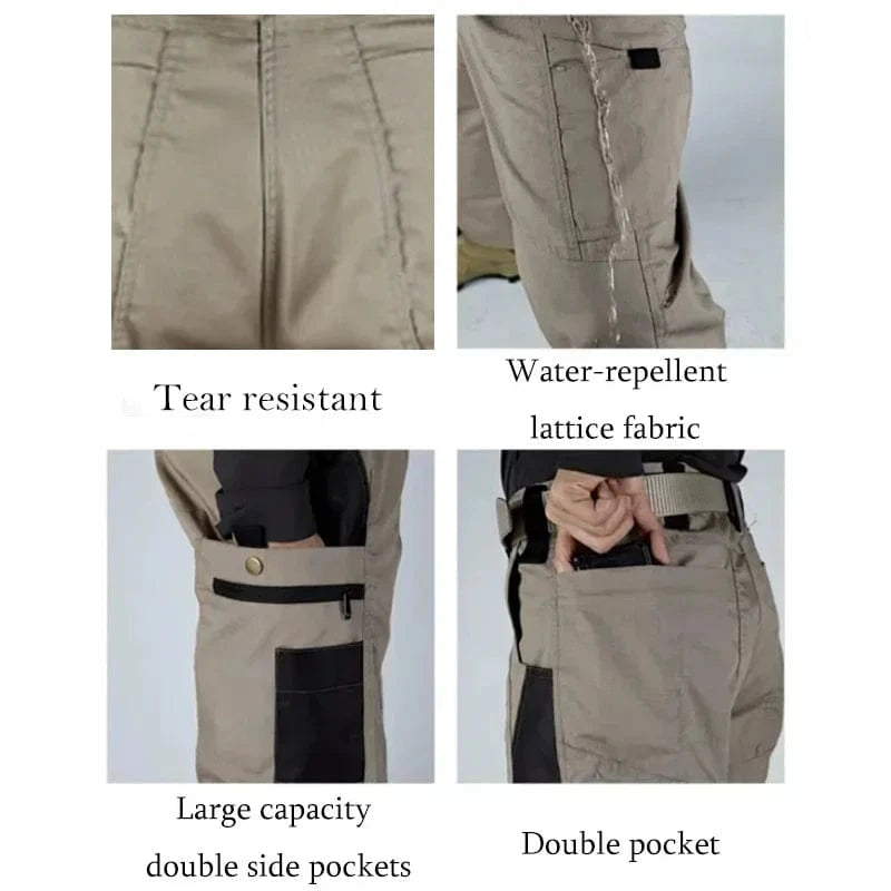 RAIDGEAR V4 TACTICAL PANTS – Waterproof Multi-Pocket Combat Trousers