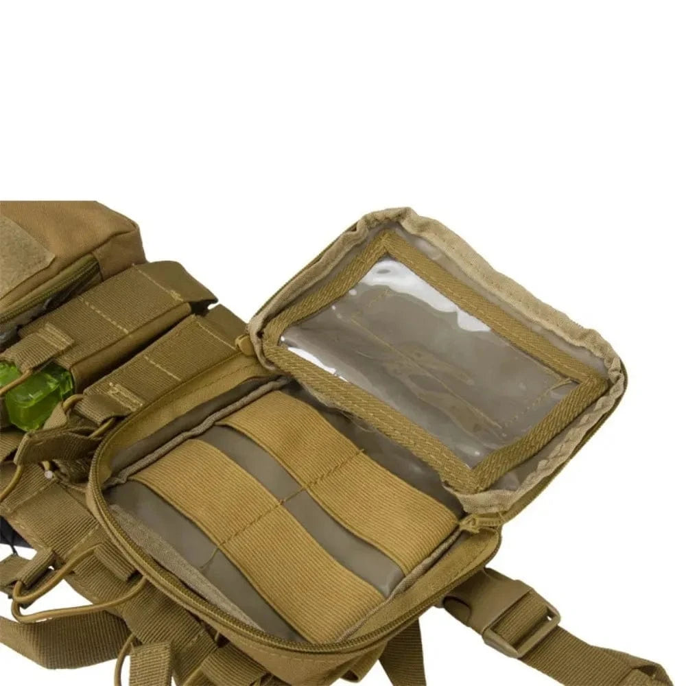 TCM CHEST RIG VEST – Tactical Loadout System | Nylon | MOLLE Compatible