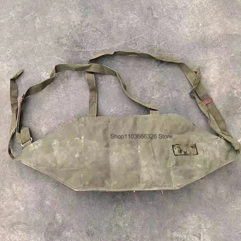 TYPE 56 LIFCHIK-1 – Classic AK Chest Rig | Canvas Carrier | 3-Cell Mag Pouch | Field Ready