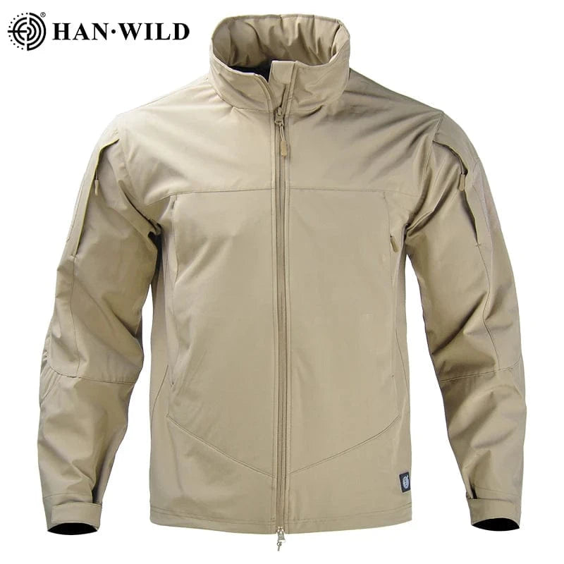 STALKER OPS HOODED TACTICAL JACKET – Waterproof Combat Shell with 6 Gear Pockets