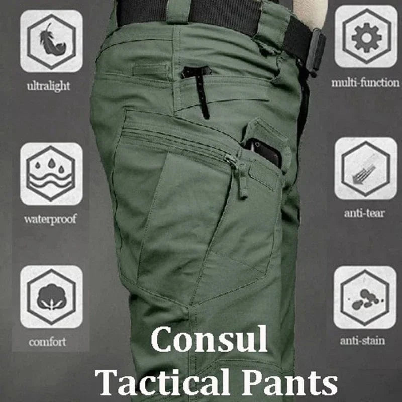 IRONWATCH 6XL TACTICAL PANTS – Plus Size Military Combat Cargo Trousers