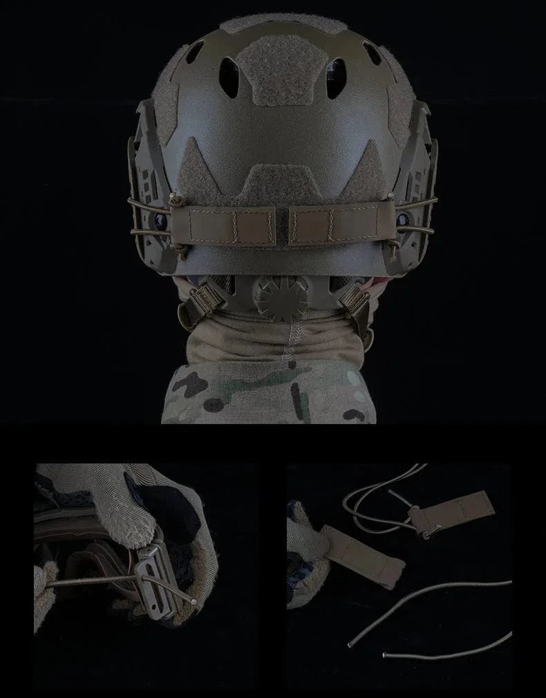 FALCON-V3 IMPACT GOGGLES – 3-Lens Tactical Set for Helmet Ops
