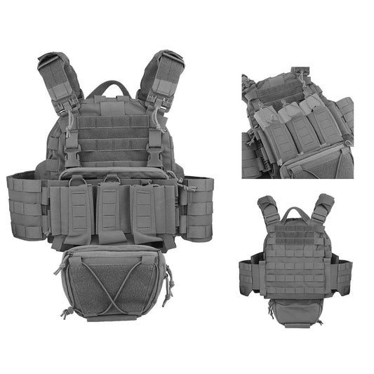 REAPER ARC VEST – Quick-Release Tactical Carrier w/ Mag Pouches & Drop Bag