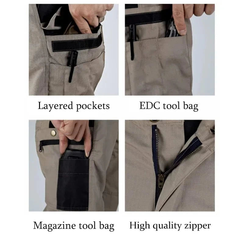 RAIDGEAR V4 TACTICAL PANTS – Waterproof Multi-Pocket Combat Trousers