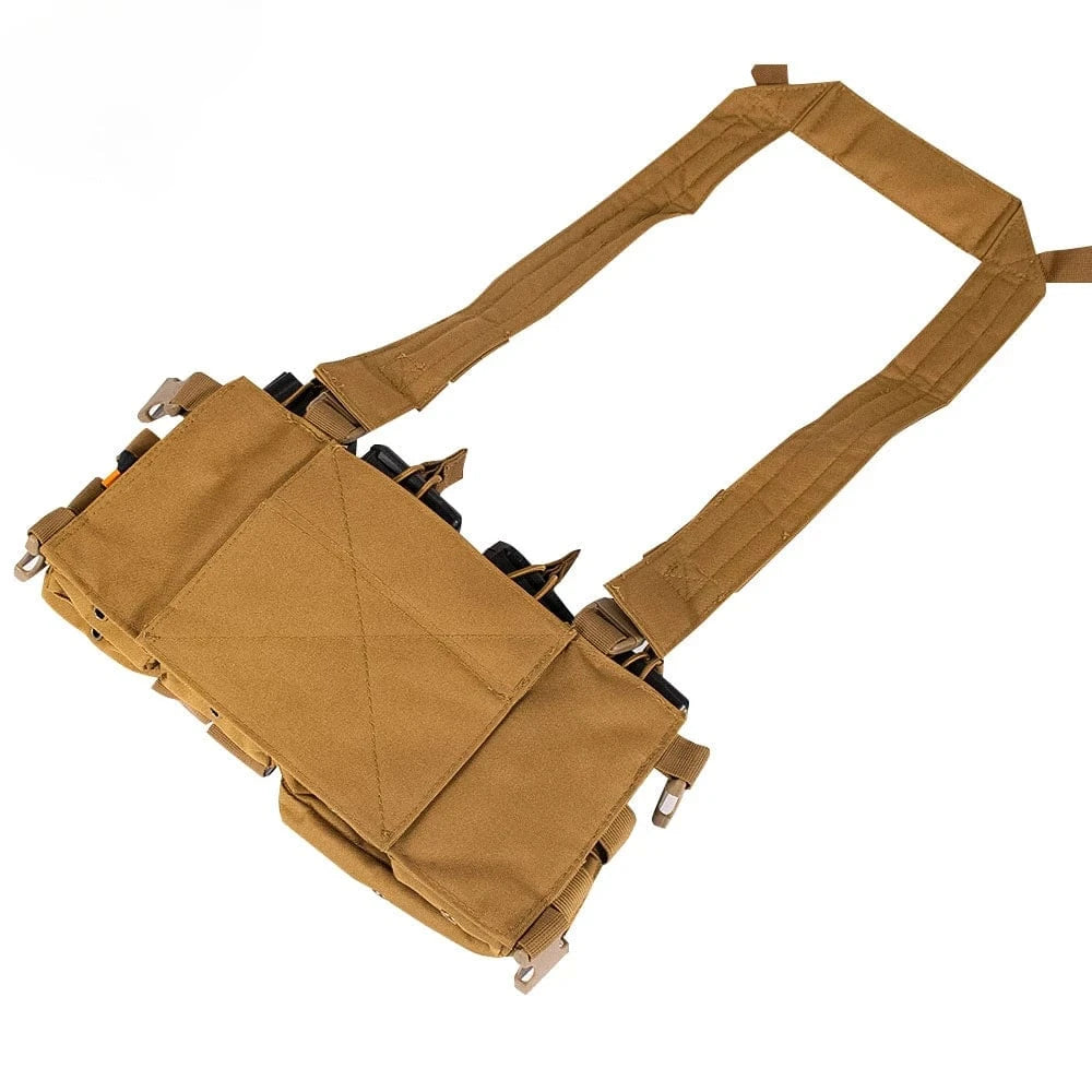 TCM CHEST RIG VEST – Tactical Loadout System | Nylon | MOLLE Compatible