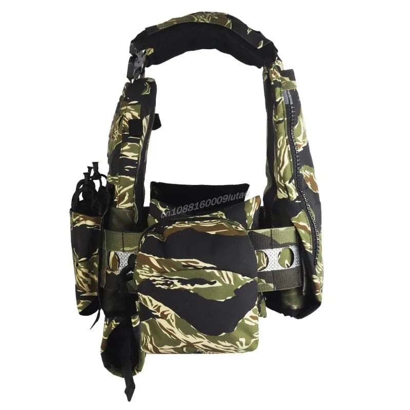 FIRELINE V5 – Modular Plate Carrier Set w/ Quick-Detach Front Panel + Mag Pouch System