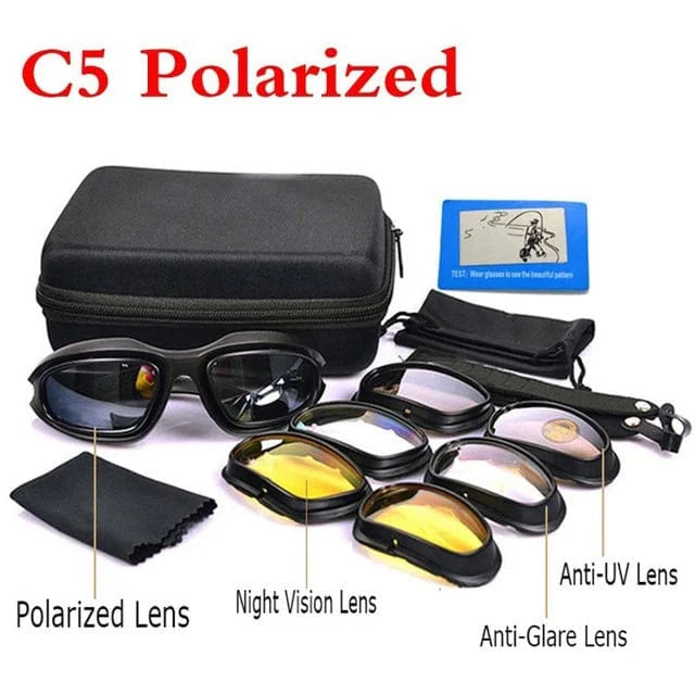 X7-R FALCON EYE™ – Tactical Ballistic Eyewear Kit with Multi-Lens System