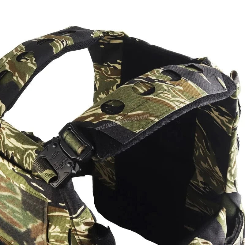 FIRELINE V5 – Modular Plate Carrier Set w/ Quick-Detach Front Panel + Mag Pouch System