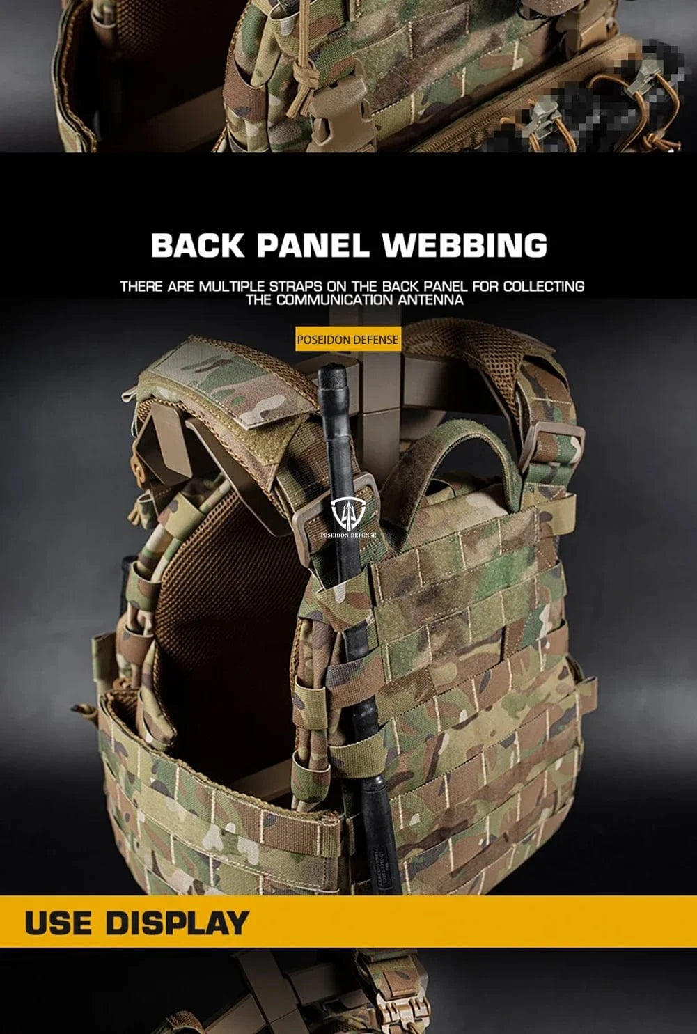 REAPER ARC VEST – Quick-Release Tactical Carrier w/ Mag Pouches & Drop Bag