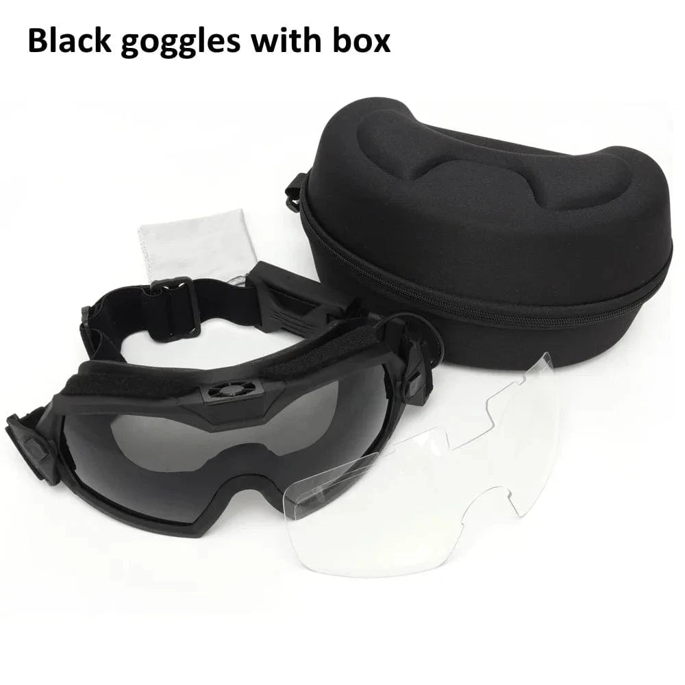WHIRLWIND V92 – Tactical Anti-Fog Goggles with Integrated Micro Fan & Dual-Lens System
