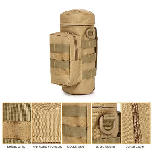 HYDROCORE M2 MOLLE Bottle Carrier – Tactical Water Pouch for Recon & Field Ops