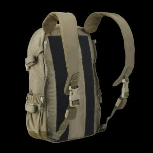 Back view showing straps and padded support