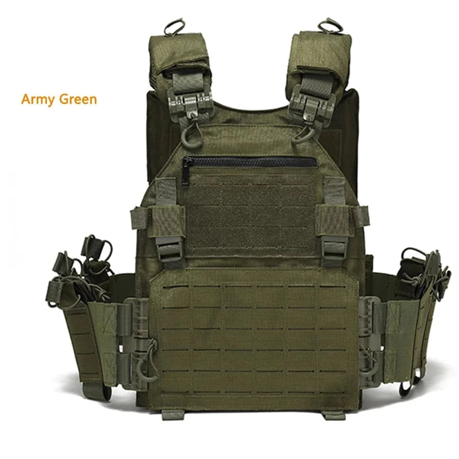 IRONFIELD V5 MOLLE CARRIER – Quick Release Vest, 1000D Waterproof Shell