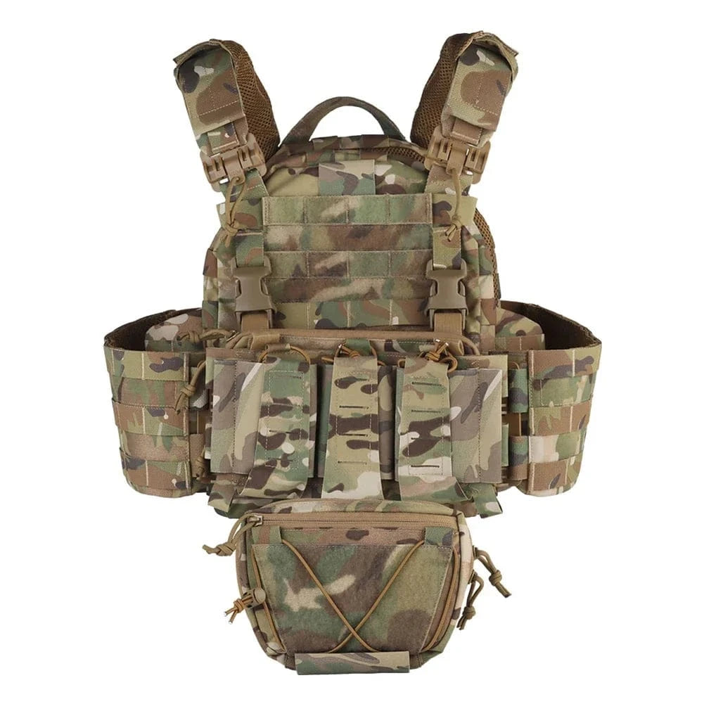 REAPER ARC VEST – Quick-Release Tactical Carrier w/ Mag Pouches & Drop Bag