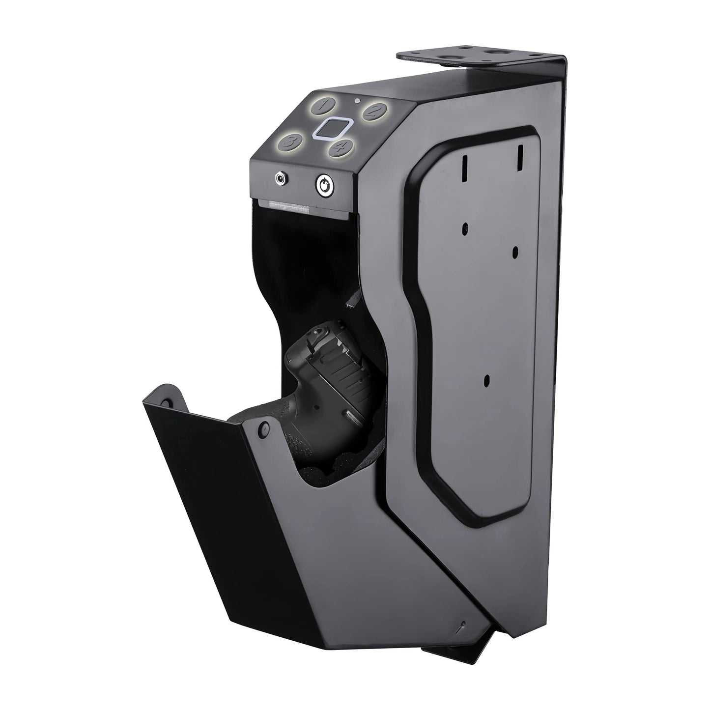 BLACKVAULT SIGMA Biometric Pistol Safe – Fingerprint + Password Lockbox