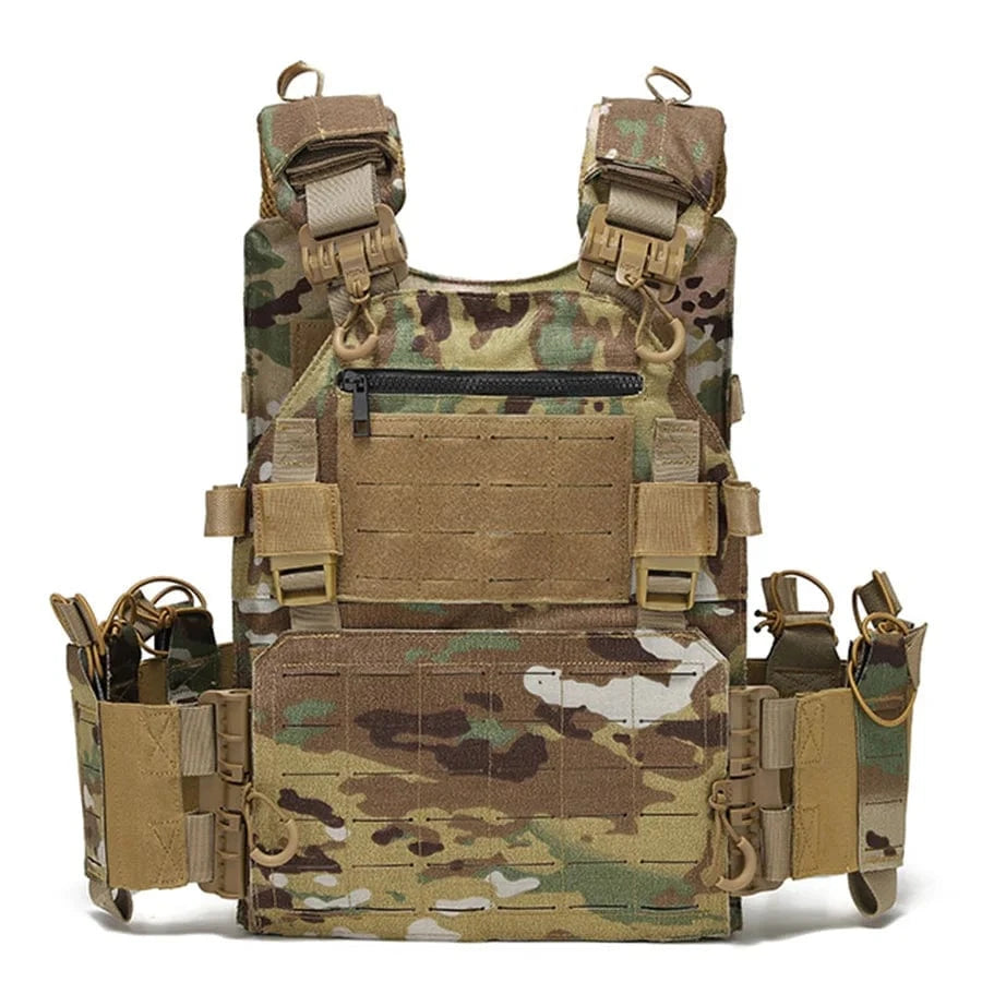 IRONFIELD V5 MOLLE CARRIER – Quick Release Vest, 1000D Waterproof Shell