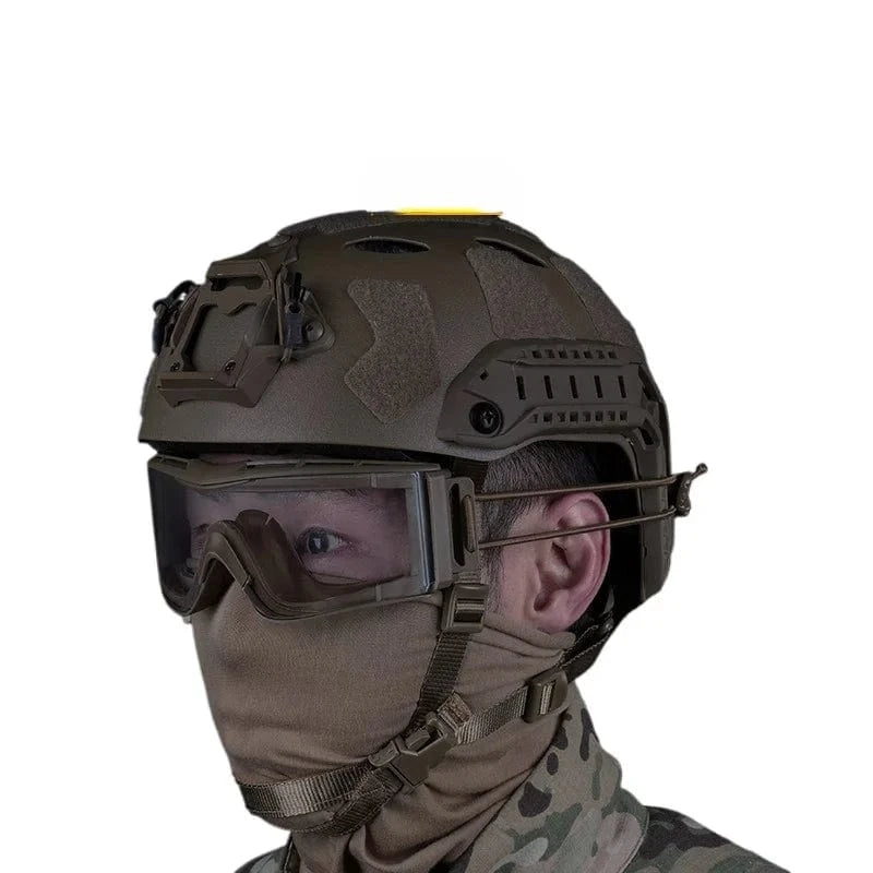 FALCON-V3 IMPACT GOGGLES – 3-Lens Tactical Set for Helmet Ops