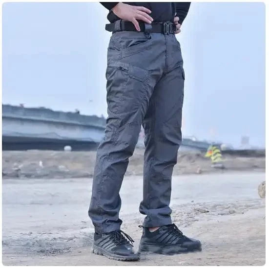 IRONFLEX SWAT COMBAT JOGGERS – Waterproof Tactical Cargo Pants with Elastic Waist