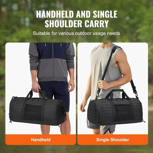 RAIDHAUL 45 – Tactical 45L Duffle with Molle Grid & Waterproof Shell