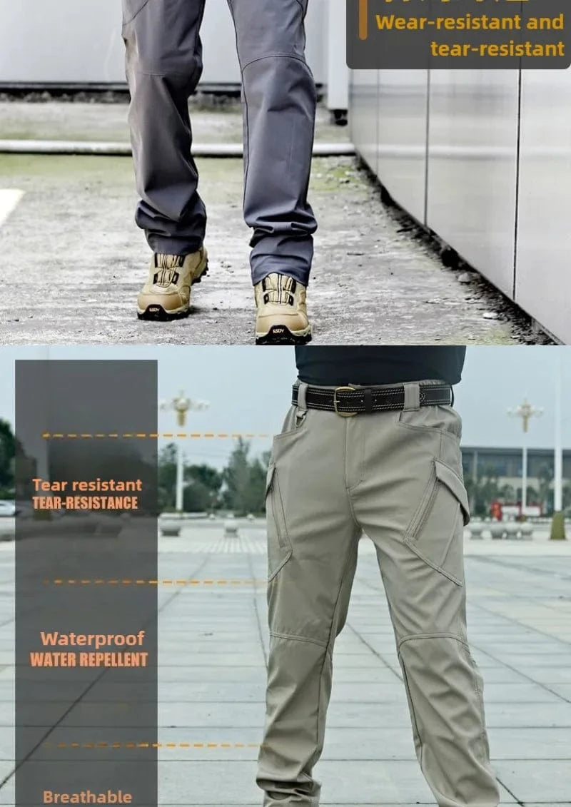 X9 FLEXCORE TACTICAL PANTS – Lightweight Stretch Cotton Combat Cargo Trousers