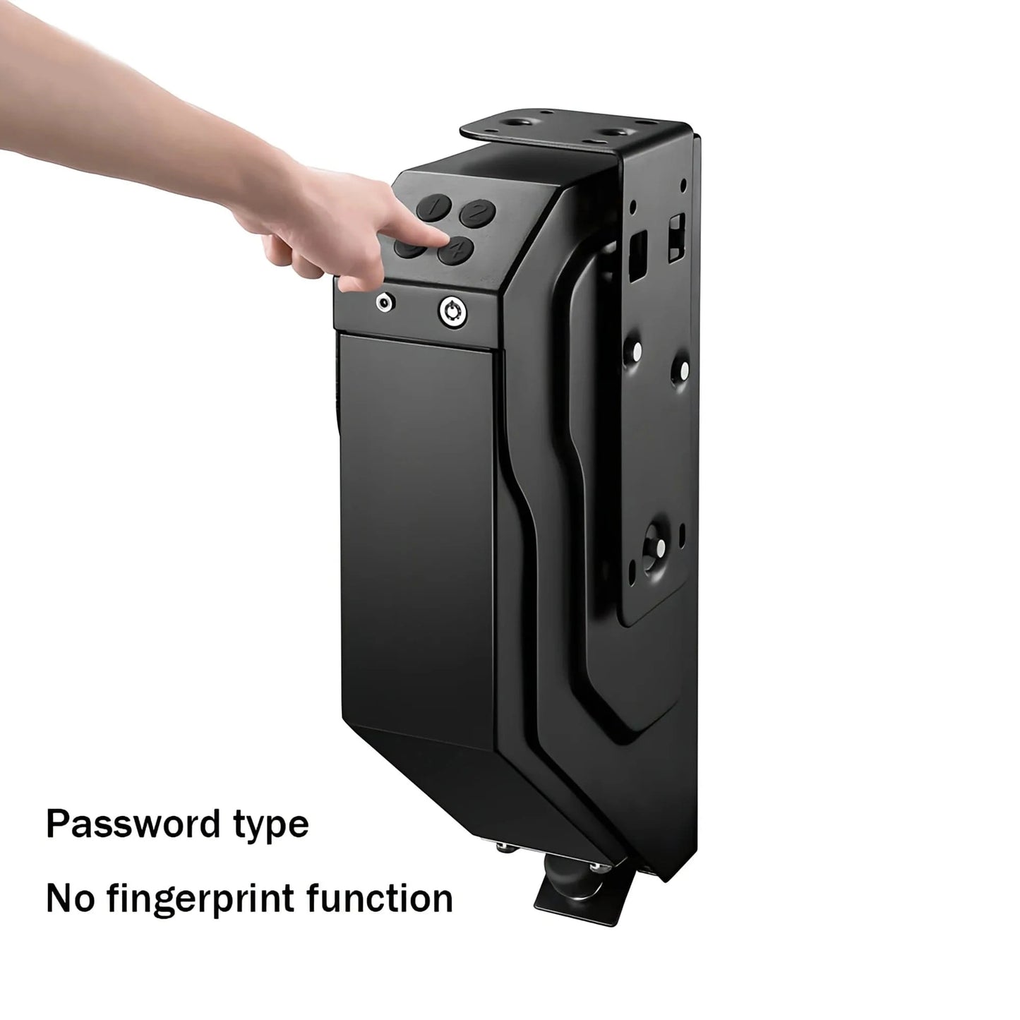 BLACKVAULT SIGMA Biometric Pistol Safe – Fingerprint + Password Lockbox