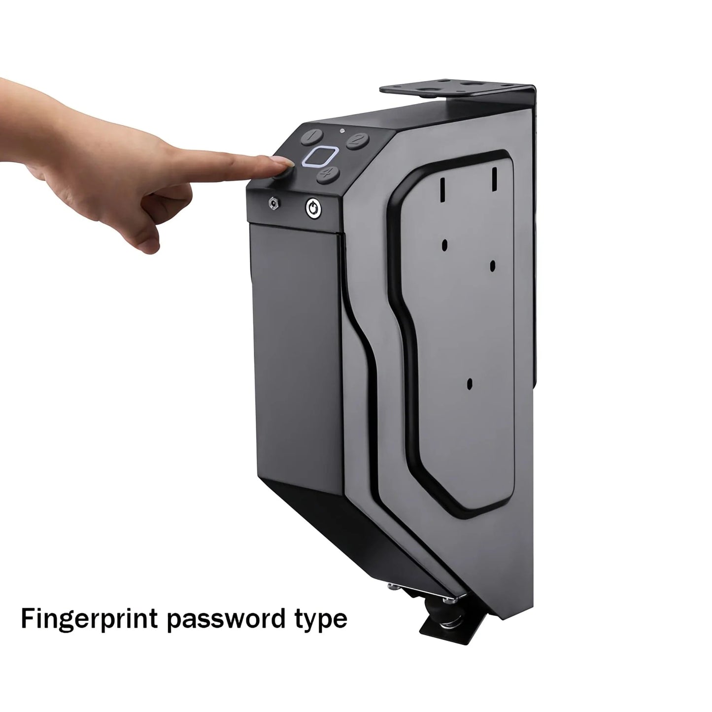 BLACKVAULT SIGMA Biometric Pistol Safe – Fingerprint + Password Lockbox