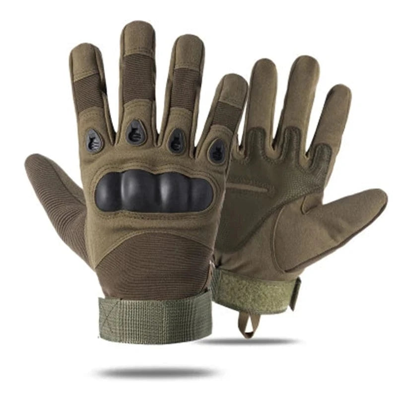 REACTOR Z5 – Hard-Knuckle Tactical Gloves, Full-Finger, Touchscreen, Moto-Ready
