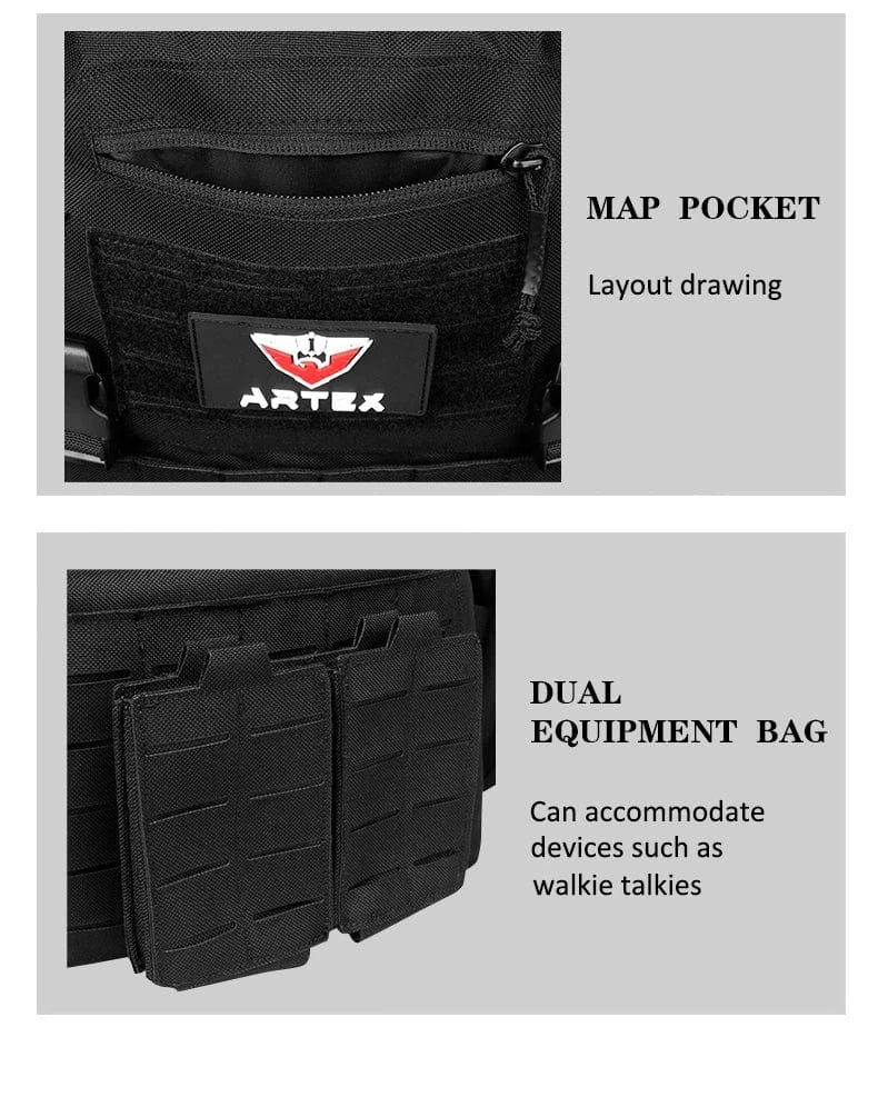 RAPTORCORE V1 Quick-Release Plate Carrier – Modular Tactical Vest