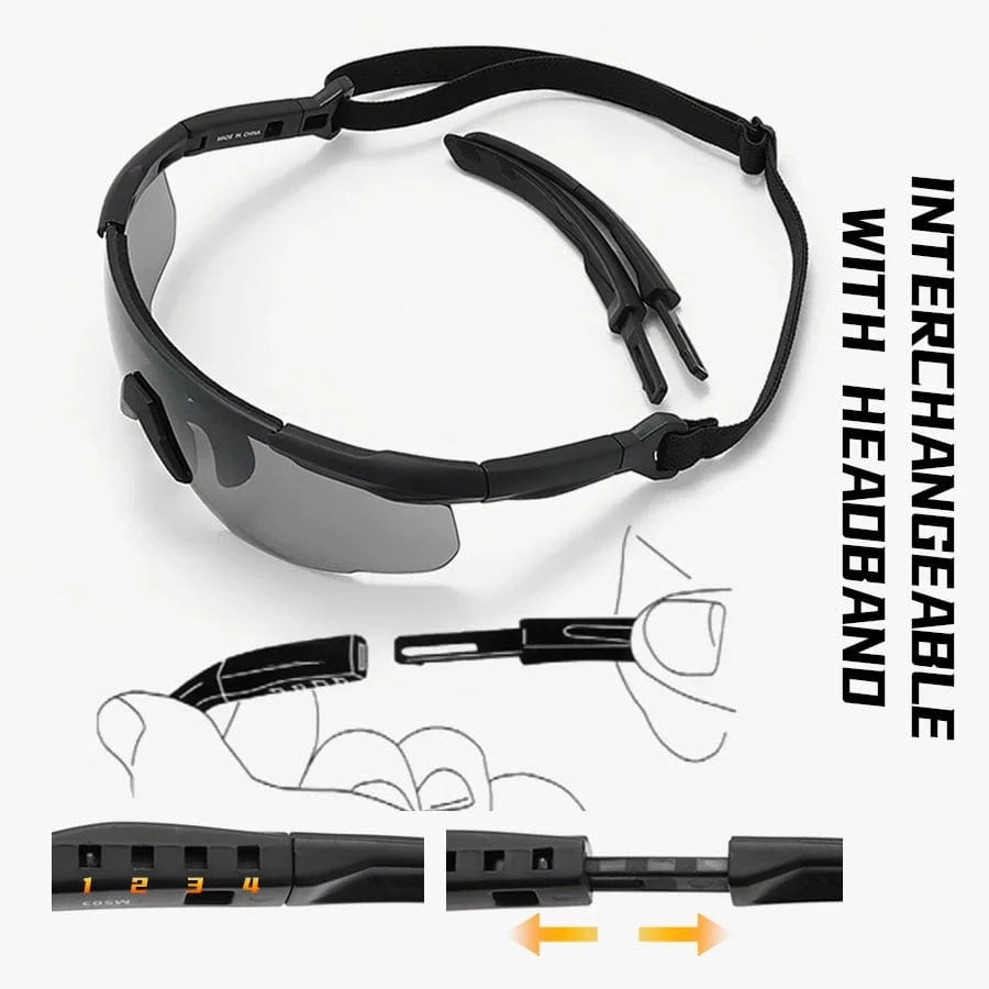 VORTEX M503 – Modular Tactical Goggles System with 3-Lens Kit