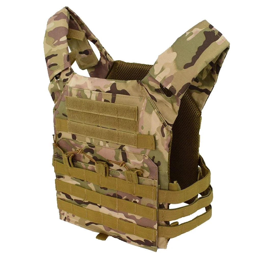 STRIKEWRAITH V2 – 600D MOLLE Tactical Vest, Adjustable Plate Carrier, Ops-Ready Loadout Rig