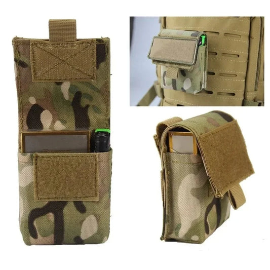 WARFANG LB-23 Mini Tactical Utility Pouch – MOLLE-Ready Wallet Holster for EDC & Field Ops