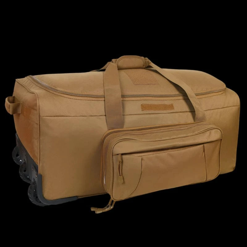 WARWHEEL 120 – Rolling Tactical Deployment Duffel (Wheeled, Heavy-Duty, High-Capacity)