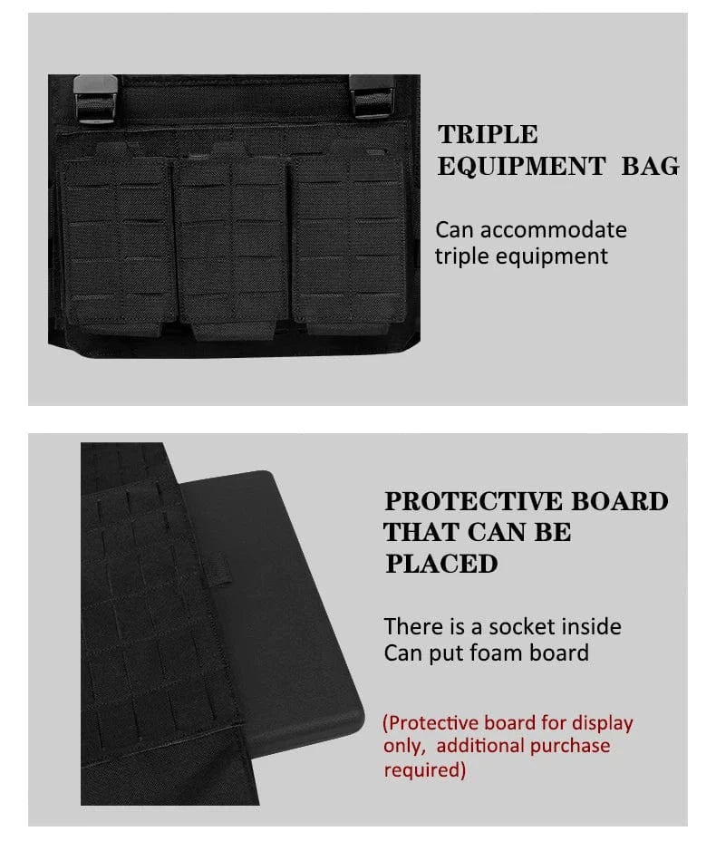 RAPTORCORE V1 Quick-Release Plate Carrier – Modular Tactical Vest