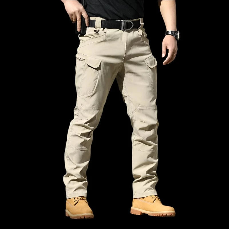IRONFLEX SWAT COMBAT JOGGERS – Waterproof Tactical Cargo Pants with Elastic Waist