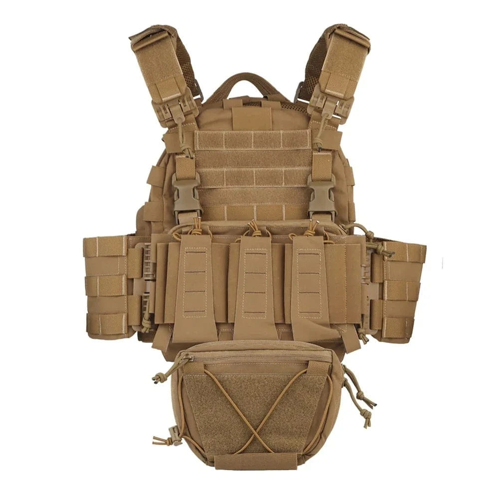 REAPER ARC VEST – Quick-Release Tactical Carrier w/ Mag Pouches & Drop Bag