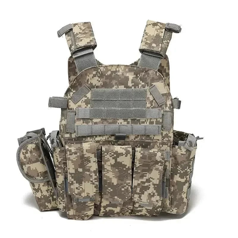 6094 ALPHA CARRIER – Lightweight Tactical Vest with Quick-Release + MOLLE Loadout