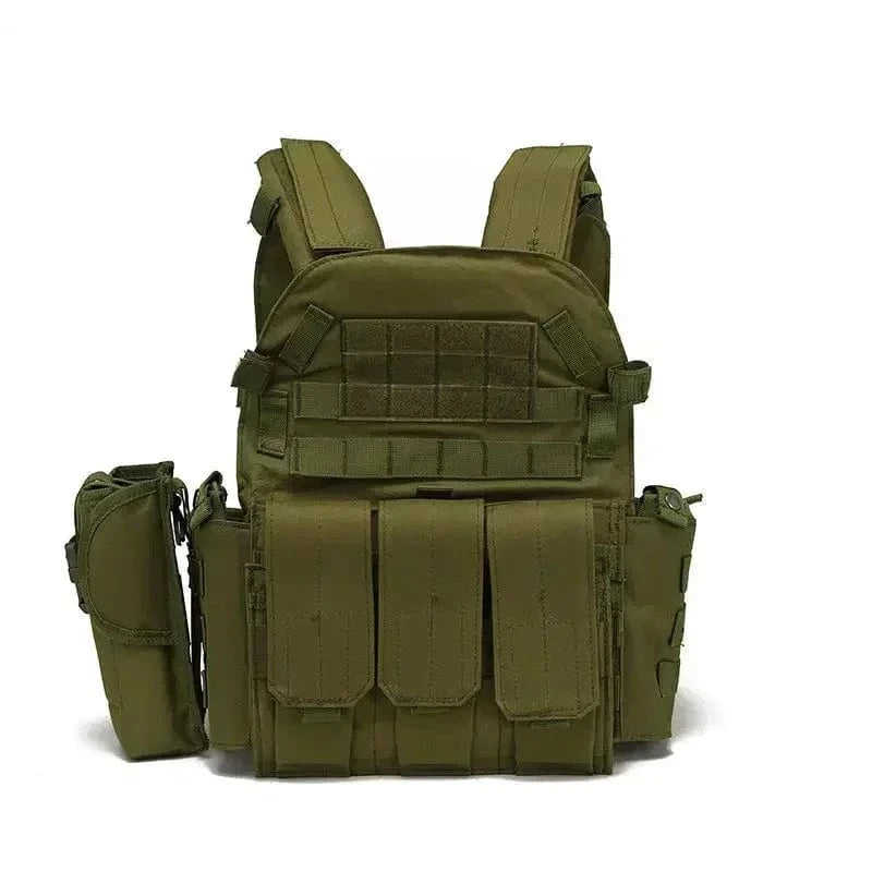 6094 ALPHA CARRIER – Lightweight Tactical Vest with Quick-Release + MOLLE Loadout