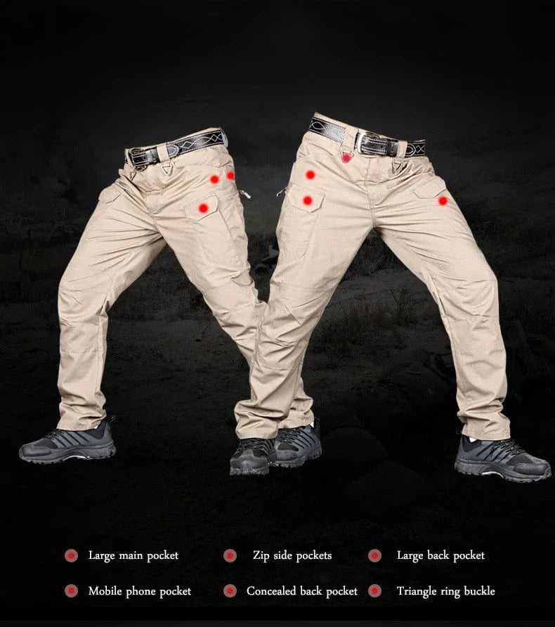 STRIKECAMO TACTICAL PANTS – Waterproof SWAT Combat Camouflage Cargo Trousers